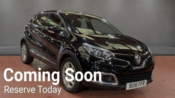 Black Used 2016 Renault Captur Dynamique SUV | £7,495 (Fair price) - Image 1/4