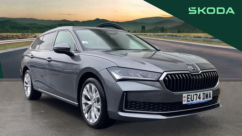 Grey Used 2024 Skoda Superb SE L Estate | £30,790 (Fair price) - Image 1/3