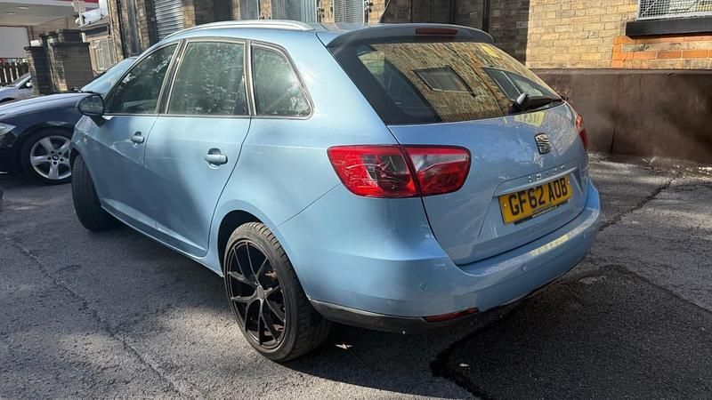 Begagnad Seat Ibiza ST SE 105 HK (77 kW) 2012 Blå Kombi