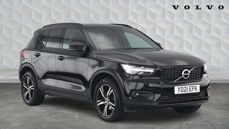Black Used 2021 Volvo XC40 R-Design SUV | £25,441 (Fair price) - Image 1/4