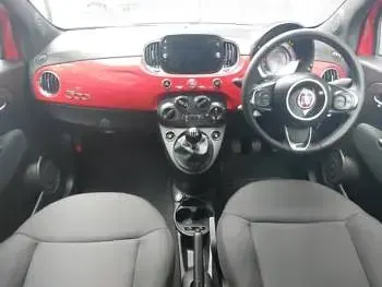Used Fiat 500C 70 HP (51 kW) 2025 Red Cabriolet