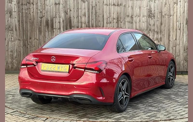 Used Mercedes A200 Executive 163 HP (119 kW) 2022 Red Sedan