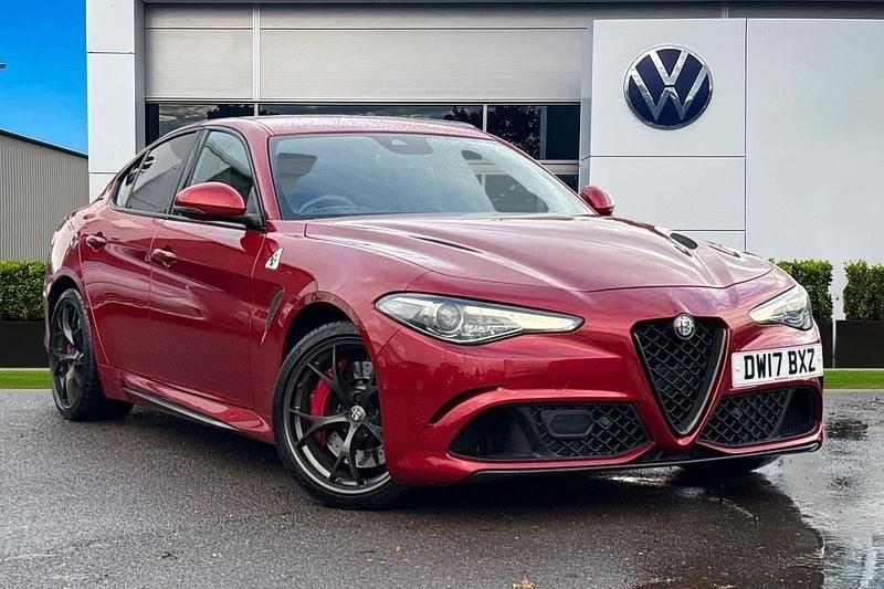 Red Used 2017 Alfa Romeo Giulia Quadrifoglio Sedan | £33,989 (A bit pricey) - Image 1/4