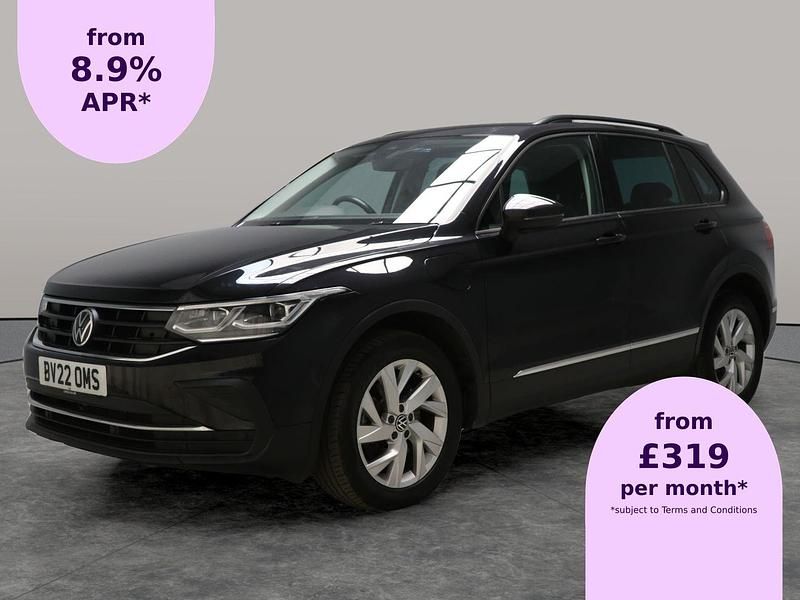 Black Used 2022 VW Tiguan Life SUV | £22,241 (Super price) - Image 1/2