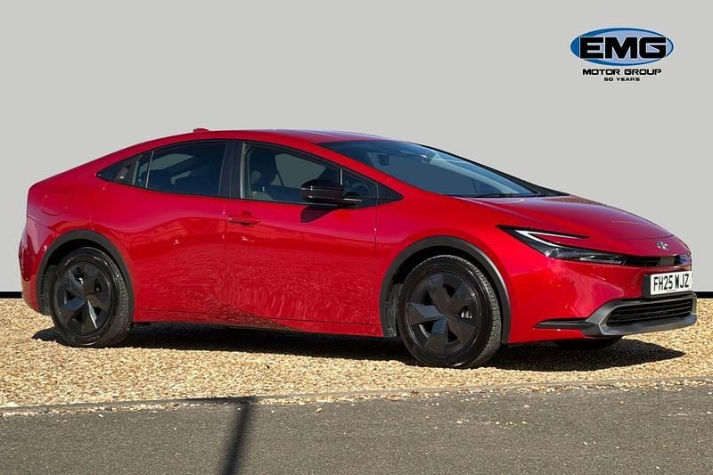 Used Toyota Prius Design 2025 Red Hatchback