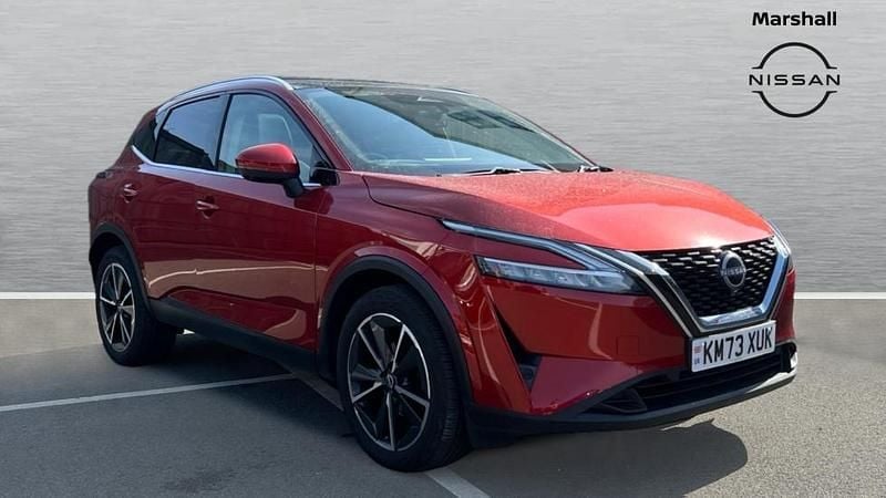 Red Used 2023 Nissan Qashqai Tekna SUV | £23,400 (Expensive) - Image 1/4