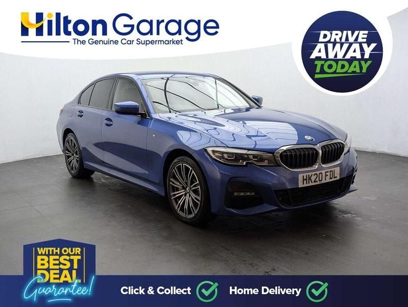 Used BMW 330e M Sport 292 HP (214 kW) 2020 Blue Sedan