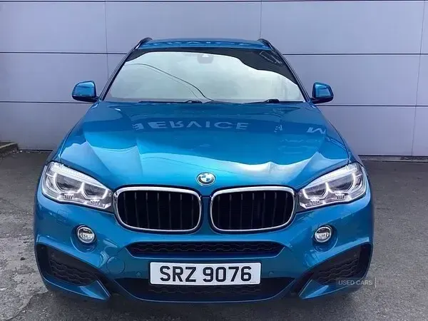 Used BMW X6 M Sport 2018 Blue SUV