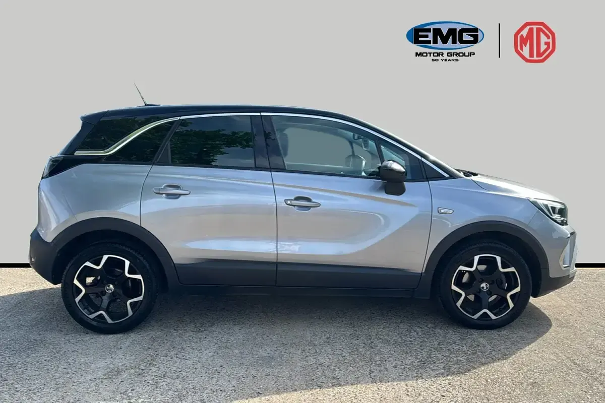 Used Vauxhall Crossland Elite 130 HP (95 kW) 2021 Grey SUV