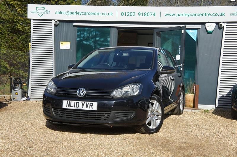 Used VW Golf VI SE 105 HP (77 kW) 2010 Black Hatchback