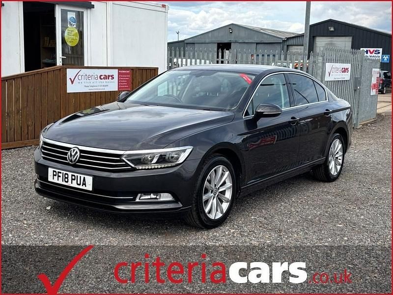 Grey Used 2018 VW Passat Business Sedan | £9,999 (Good price) - Image 1/3