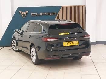 Used Skoda Superb SE L 150 HP (110 kW) 2024 Black Estate