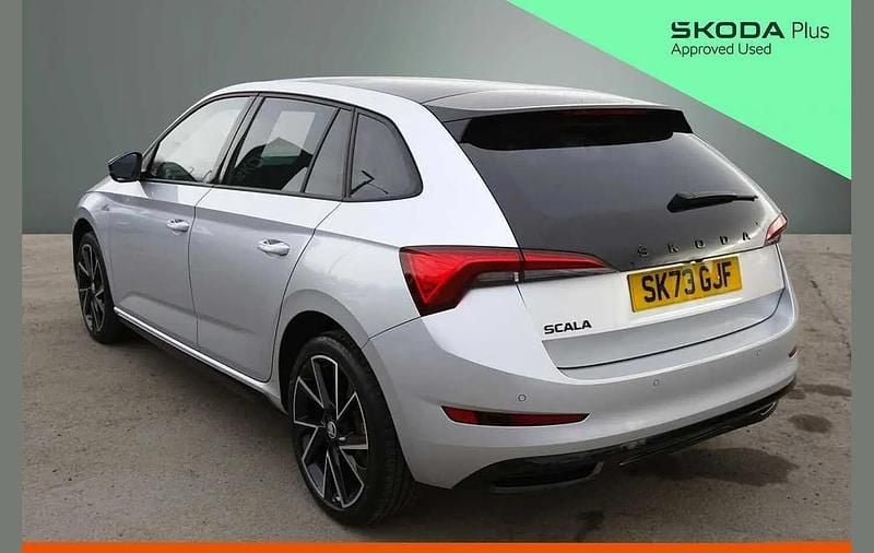 Used Skoda Scala Monte Carlo 108 HP (79 kW) 2023 Silver Hatchback