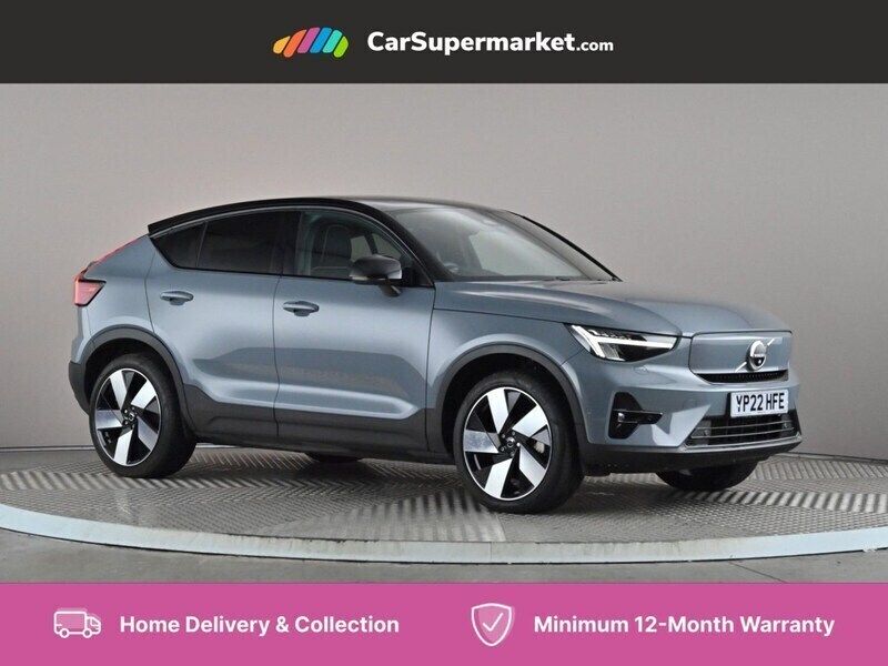 Grey Used 2022 Volvo C40 Pro SUV | £24,697 (Fair price) - Image 1/4