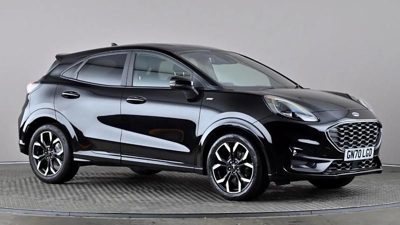 Black Used 2020 Ford Puma ST-Line X Hatchback | £11,988 (Fair price) - Image 1/4