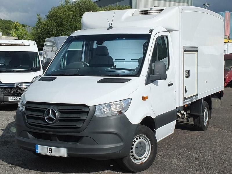 Used Mercedes Sprinter 140 HP (102 kW) 2019 White Van