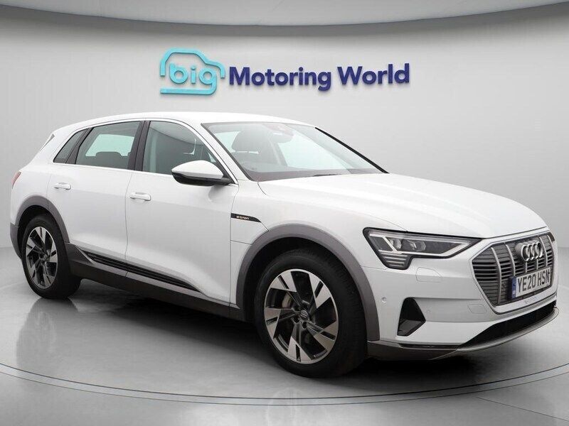 White Used 2020 Audi e-tron Sport SUV | £19,700 (Good price) - Image 1/4