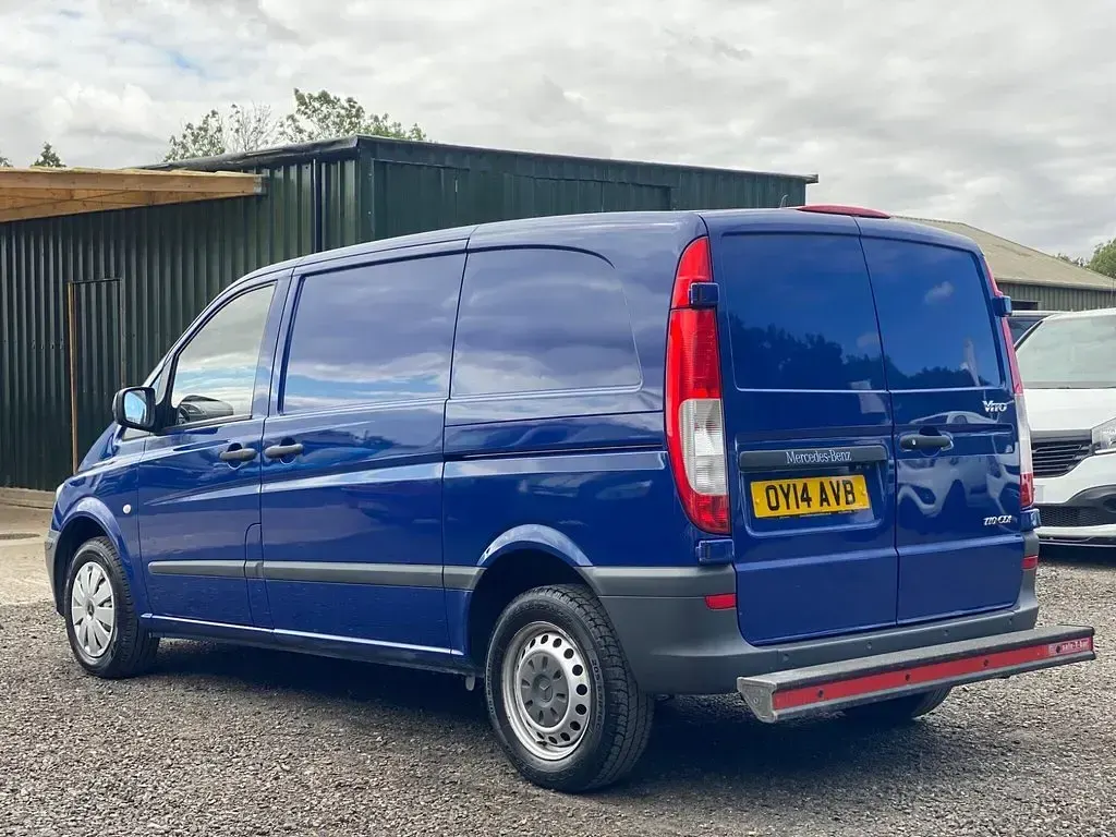 Used Mercedes Vito 2014 Blue Van