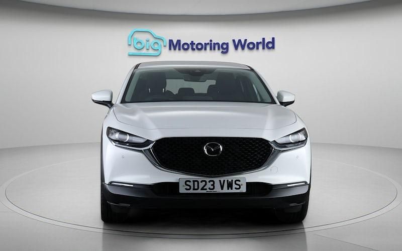 Gebraucht Mazda CX-30 122 PS (89 kW) 2023 Weiß SUV