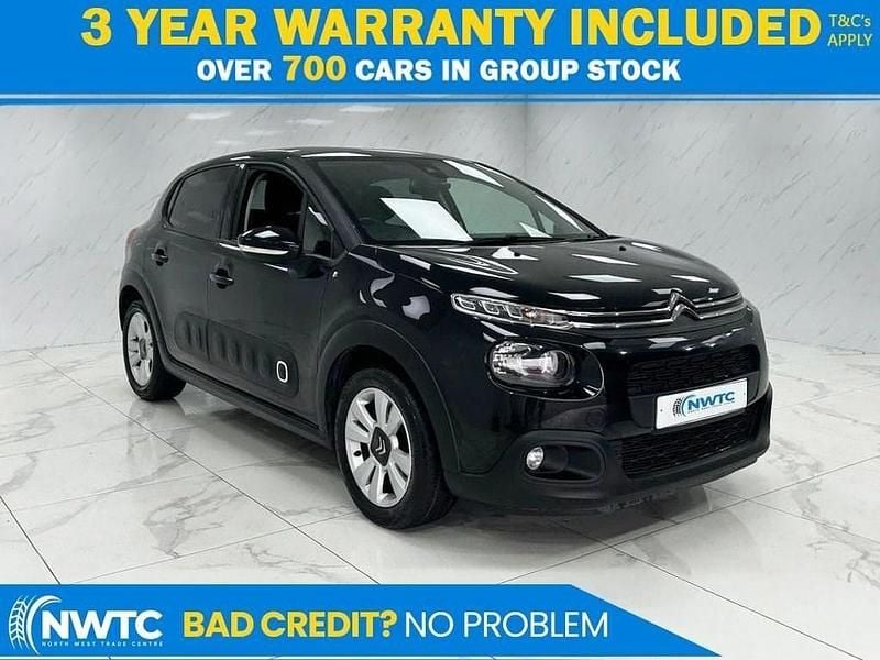 Black Used 2018 Citroën C3 Flair Hatchback | £5,195 (Good price) - Image 1/4