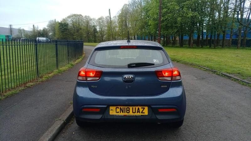 Używany Kia Rio 76 KM (55 kW) 2018 Niebieski Hatchback