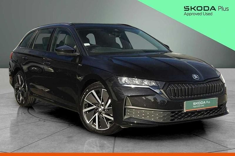 Used Skoda Octavia SportLine 147 HP (108 kW) 2025 Black magic pearl effect Estate