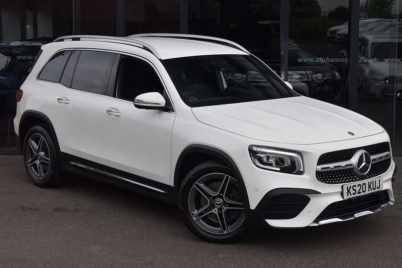 White Used 2020 Mercedes GLB220 AMG line SUV | £25,990 (Super price) - Image 1/4