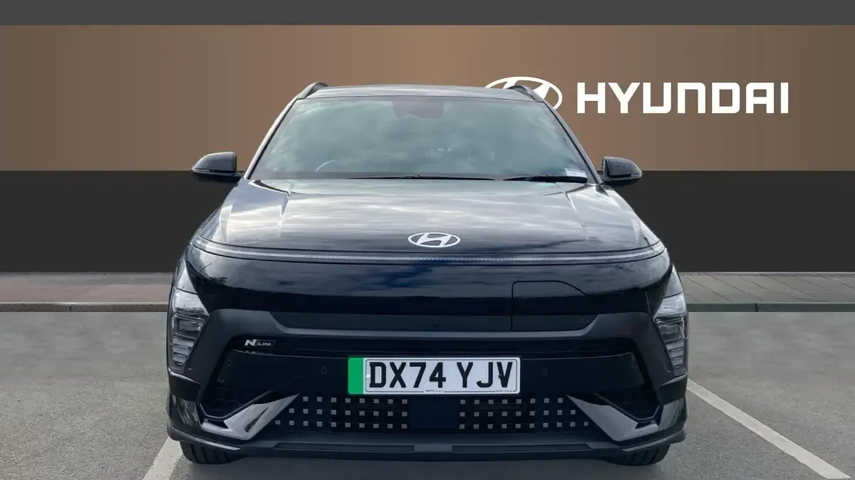 Second-hand Hyundai Kona N Line 160 kW (218 CP) 2024 Negru SUV