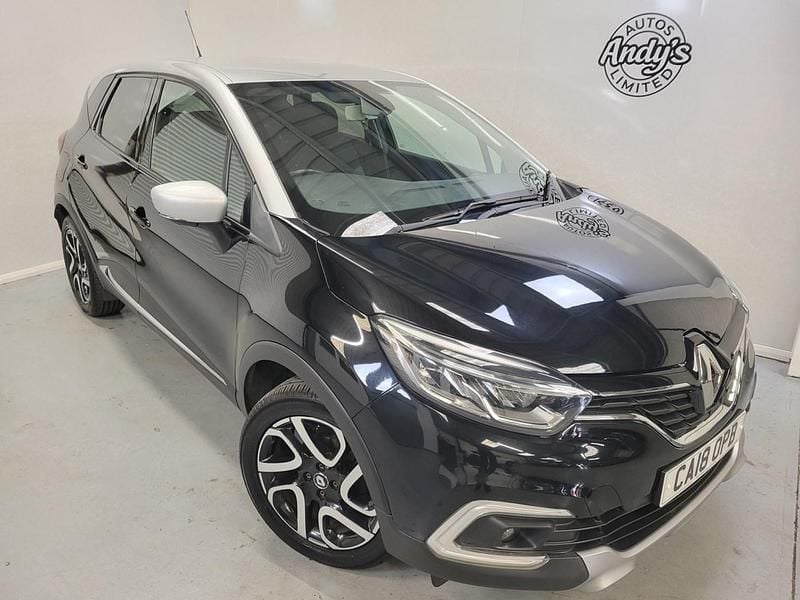 Black/silver Used 2018 Renault Captur Dynamique SUV | £6,499 (Fair price) - Image 1/4
