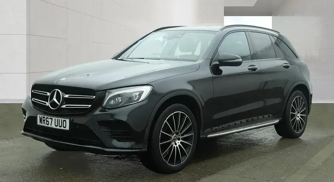 Usado Mercedes GLC250 AMG line 2017 Preto Carrinha