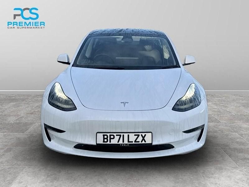 Used Tesla Model 3 Long Range AWD 366 kW (498 HP) 2022 White Sedan