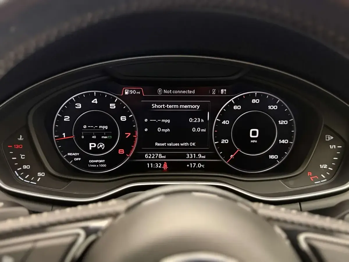 Used Audi A5 Black Edition 245 HP (180 kW) 2019 Grey Coupe