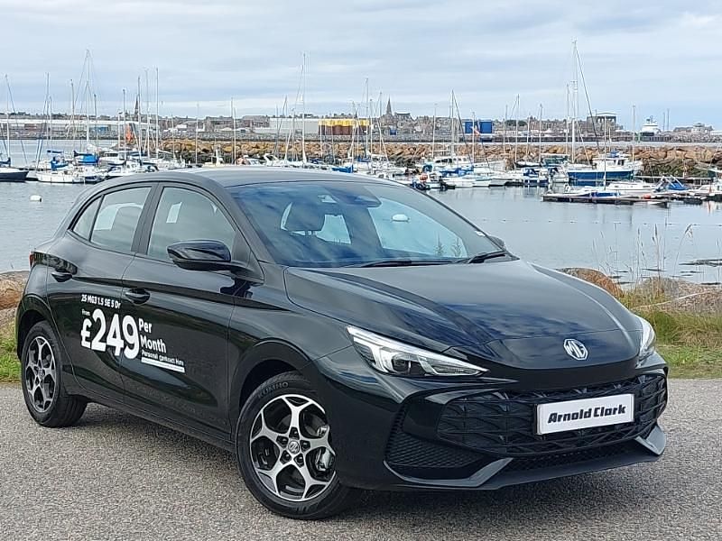 Black Used 2025 MG MG3 SE Hatchback | £14,698 (Super price) - Image 1/4
