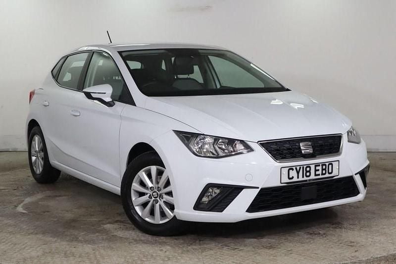 White Used 2018 Seat Ibiza SE Technology Hatchback | £8,275 (Fair price) - Image 1/4
