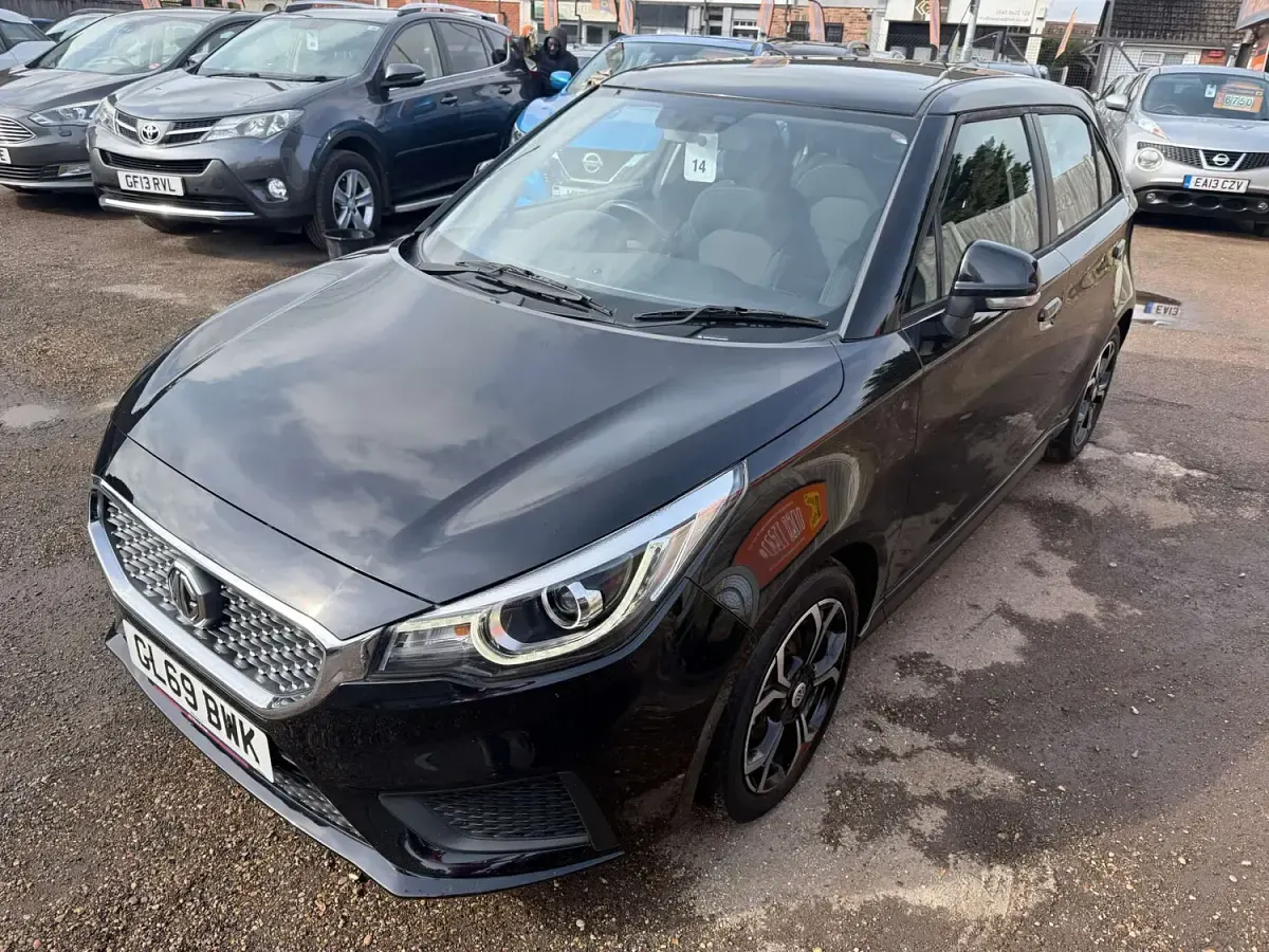 Used MG MG3 Excite 106 HP (77 kW) 2019 Black Hatchback