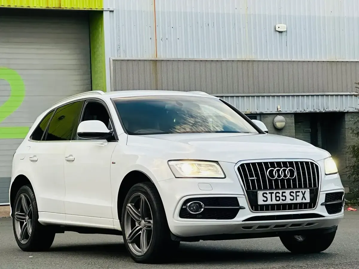 Used Audi Q5 S-line plus 2015 White SUV