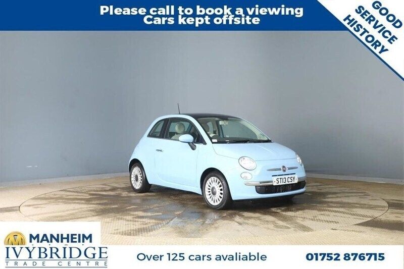 White Used 2012 Fiat 500 Lounge Hatchback | £3,795 (Fair price) - Image 1/1