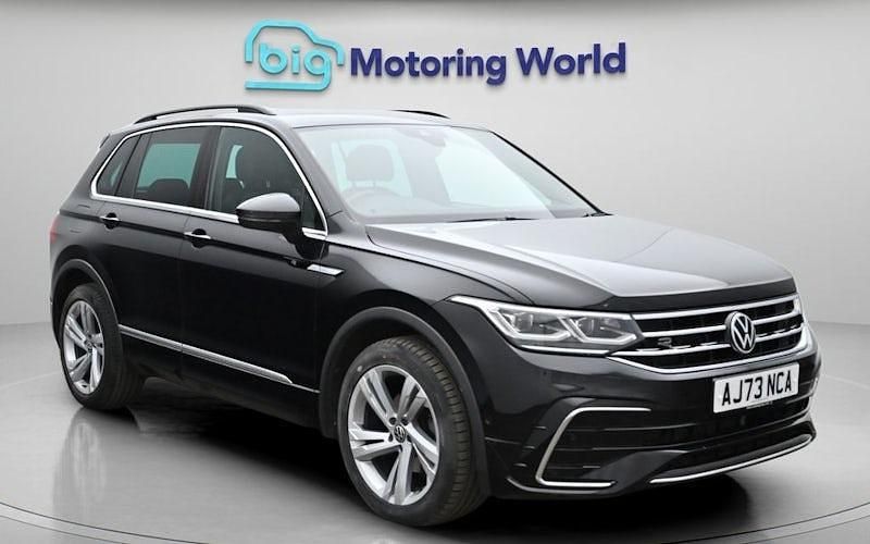 Used VW Tiguan R-line Edition 150 HP (110 kW) 2023 Black SUV