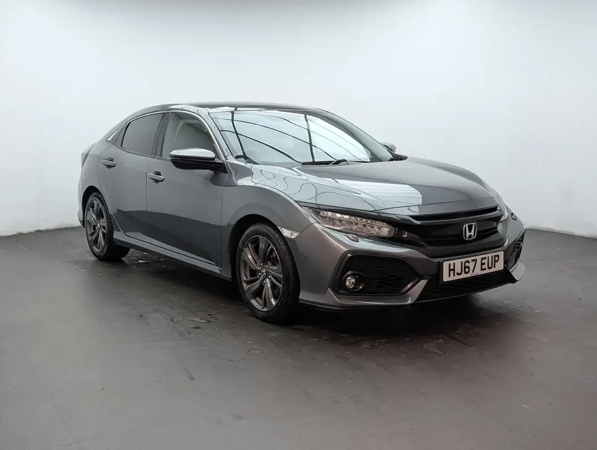 Used Honda Civic EX 2017 Grey Hatchback