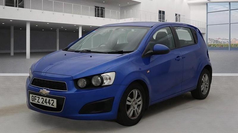 Used Chevrolet Aveo LT 86 HP (63 kW) 2012 Blue Hatchback