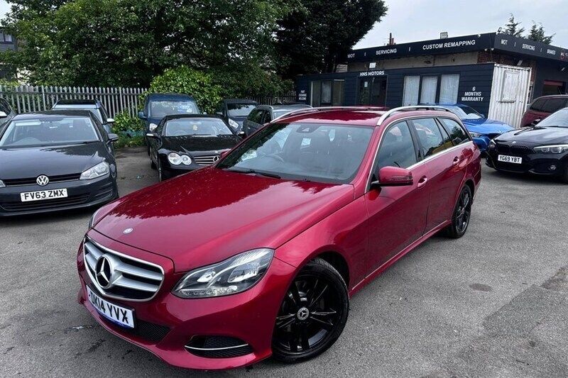 Red Used 2014 Mercedes E300 SE Estate | £8,250 (Fair price) - Image 1/1