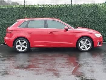 Used Audi A3 Sport 190 HP (139 kW) 2017 Red Hatchback