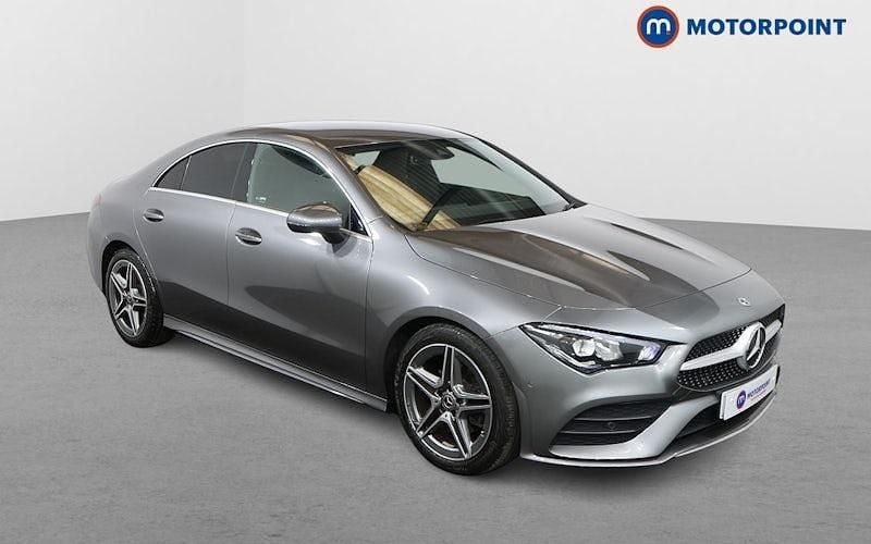 Grey Used 2022 Mercedes CLA180 AMG line Sedan | £22,499 (Good price) - Image 1/4