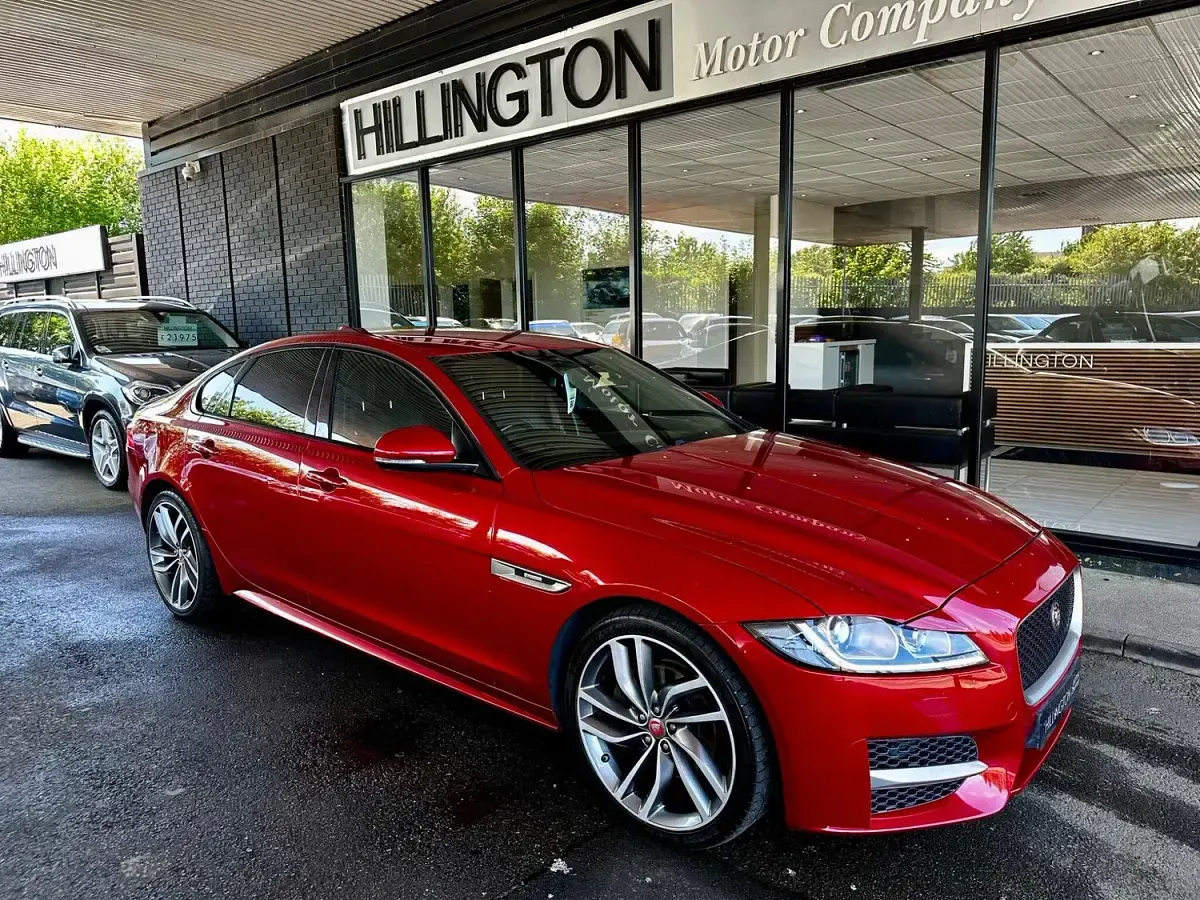 Used Jaguar XF R-Sport 2017 Red Sedan