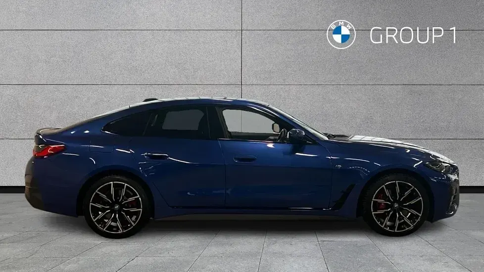 Used BMW i4 M Sport 250 kW (340 HP) 2023 Blue Sedan