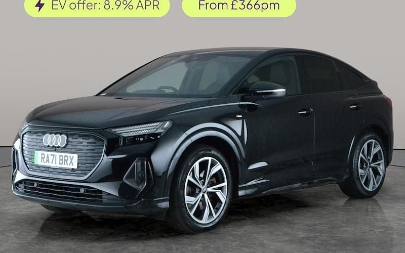 Used Audi Q4 Sportback e-tron Comfort 150 kW (204 HP) 2022 Black SUV