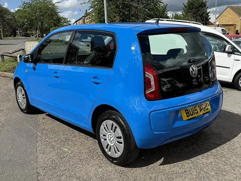 Used VW up! move up! 60 HP (44 kW) 2015 Blue Hatchback