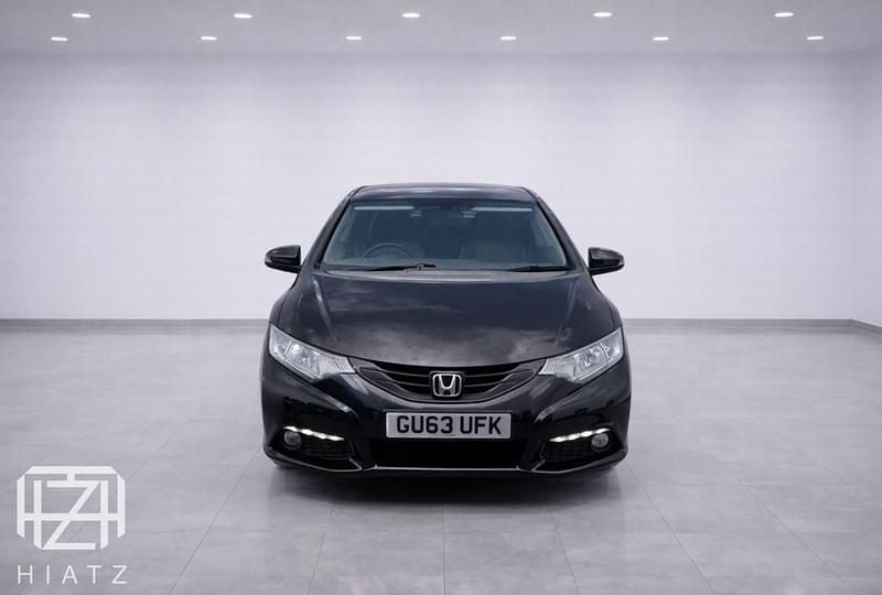 Begagnad Honda Civic SR 2013 Svart Halvkombi