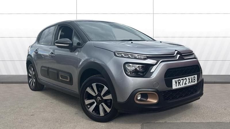 Grey Used 2022 Citroën C3 PureTech Hatchback | £10,966 (Good price) - Image 1/3