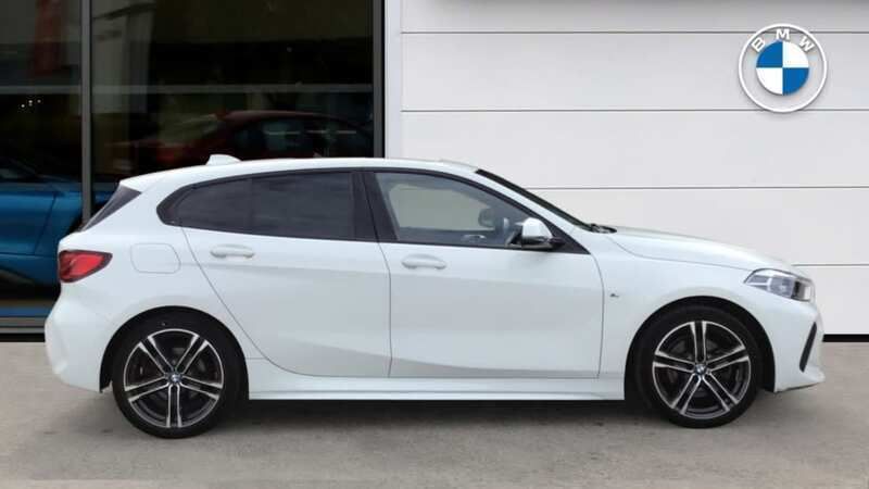 Used BMW 118 M Sport 140 HP (102 kW) 2020 White Hatchback
